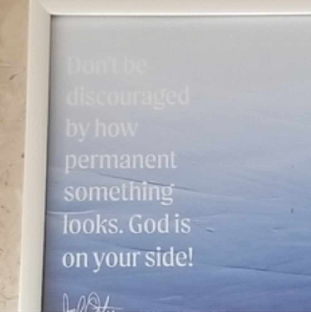 SALE! Joel Osteen inspirational art